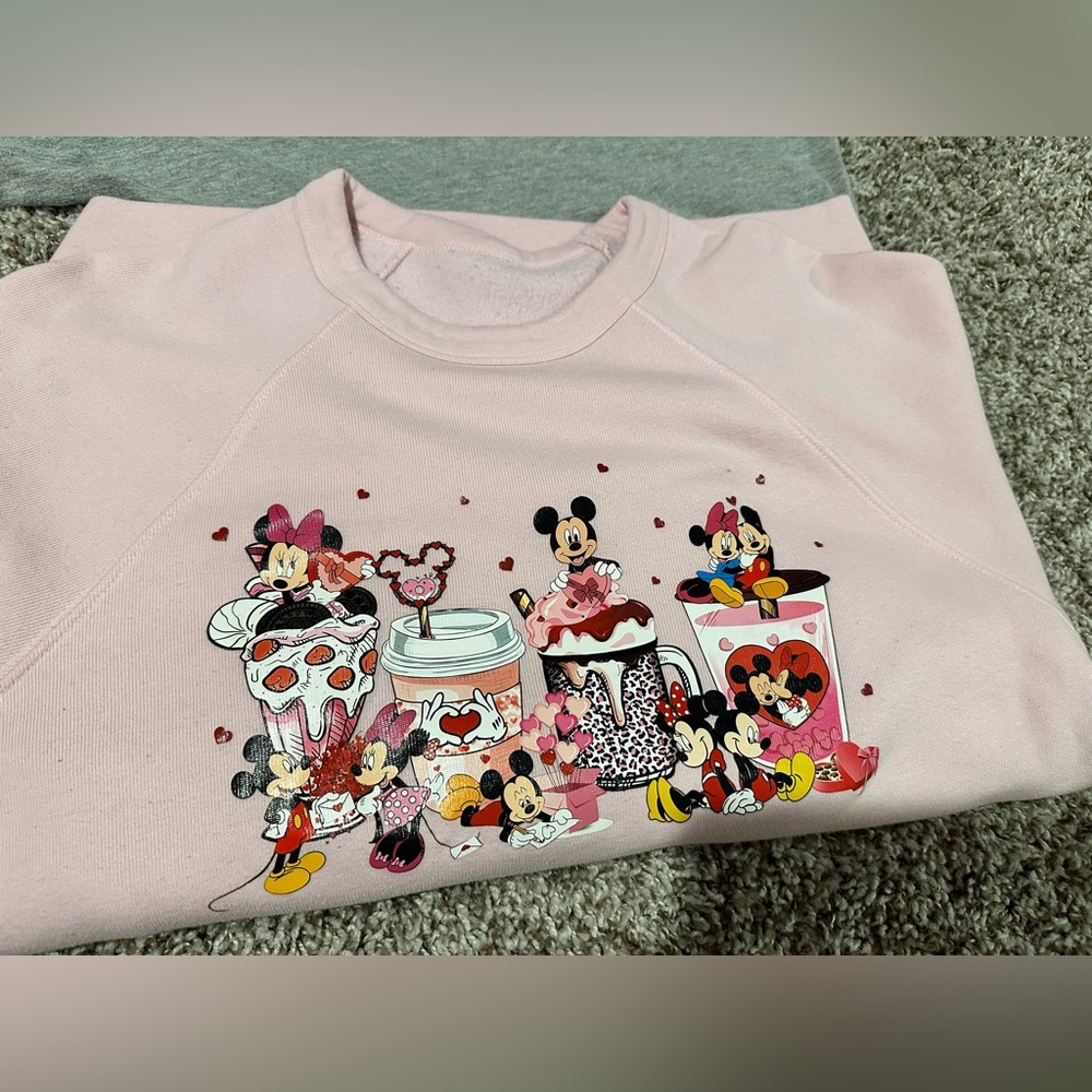 Disney Valentine’s Bella Crewneck